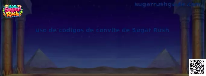 Uso de códigos de convite de Sugar Rush