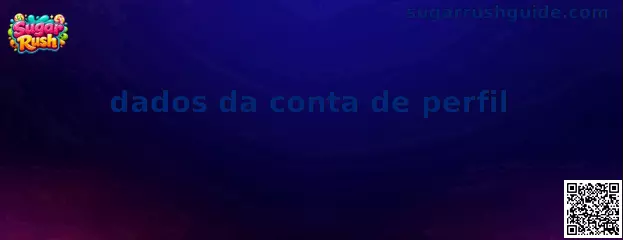 Gestión de dados da conta de perfil