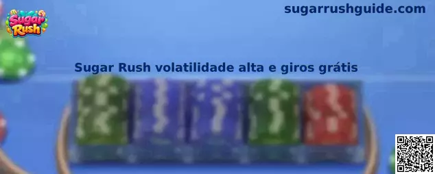 Guía visual sobre Sugar Rush, volatilidad alta y giros gratis